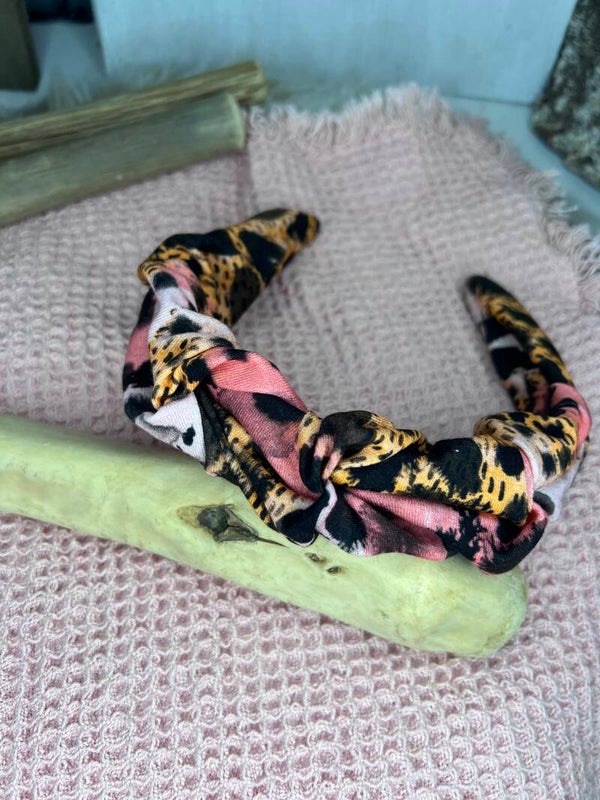 Haarreifen Leo orange