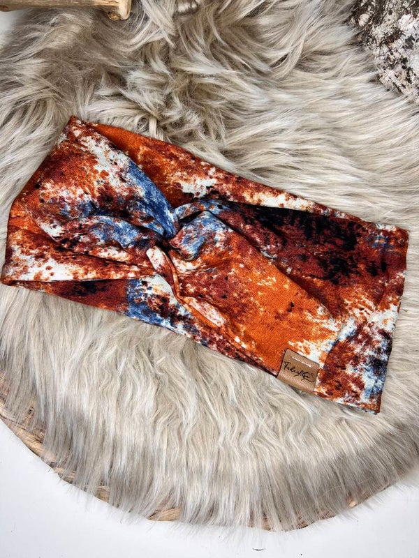 Knotenband herbstrot