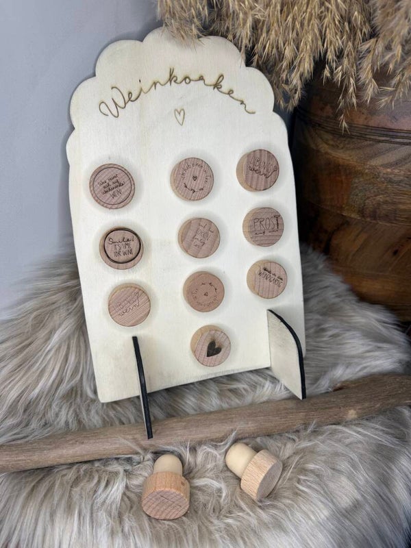 Weinkorken Aufsteller Sets