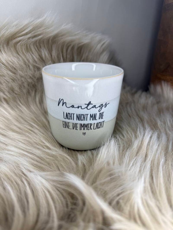 Keramik Tasse graviert