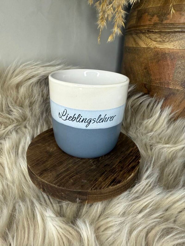 Keramik Tasse Lieblingslehrer