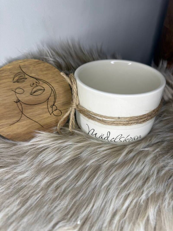 Keramikdose Mädelskram