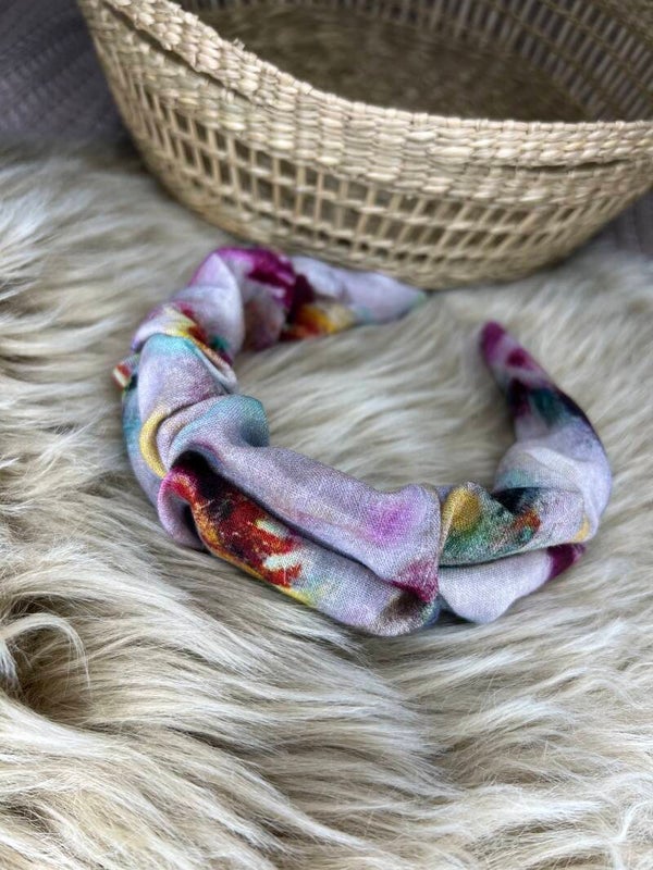 Haarreifen lilaflecken