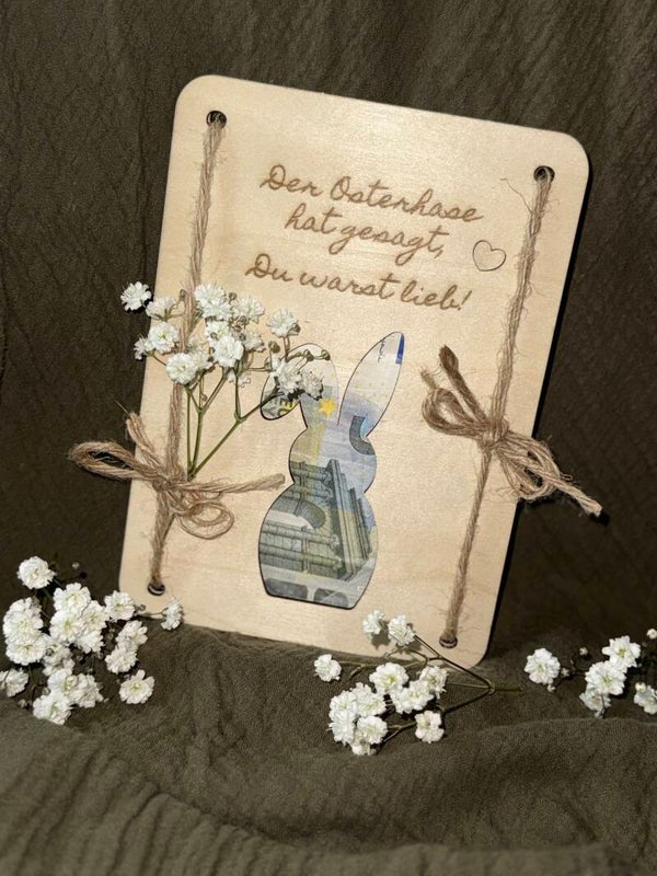 verschiedene Geldgeschenkkarten