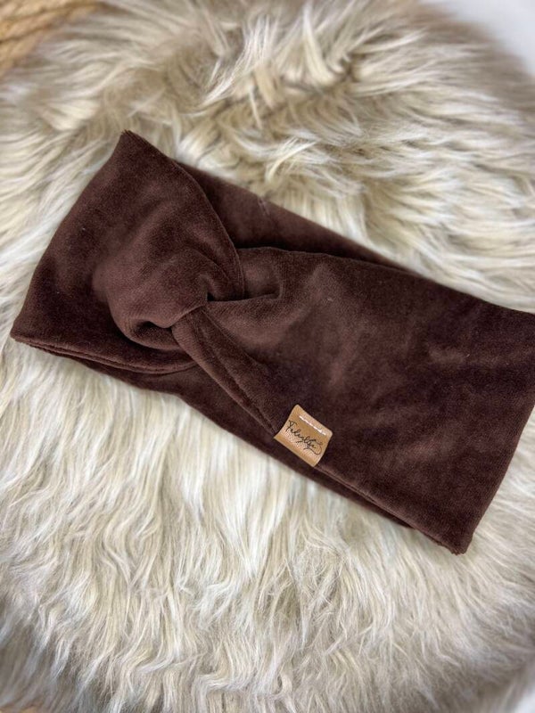 Knotenband samtbraun