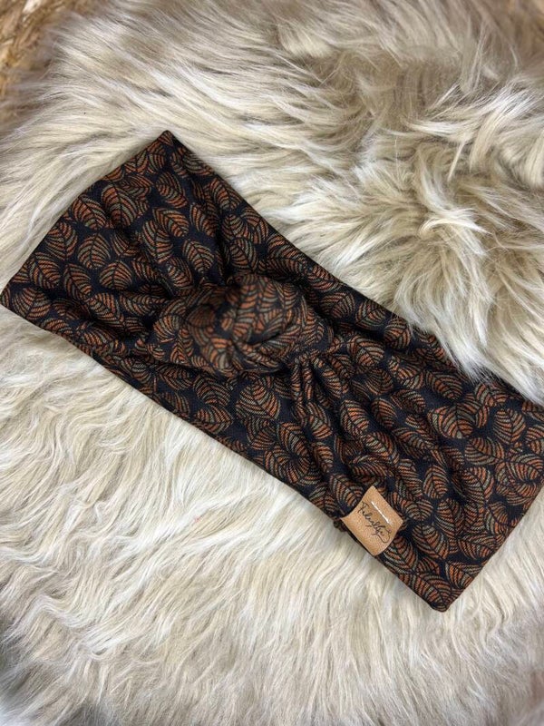 Knotenband Winterblätter