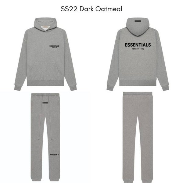 Fear Of God Essentials Tracksuit Dark Oatmeal