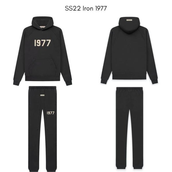 Fear Of God Essentials Tracksuit 1977 IRON