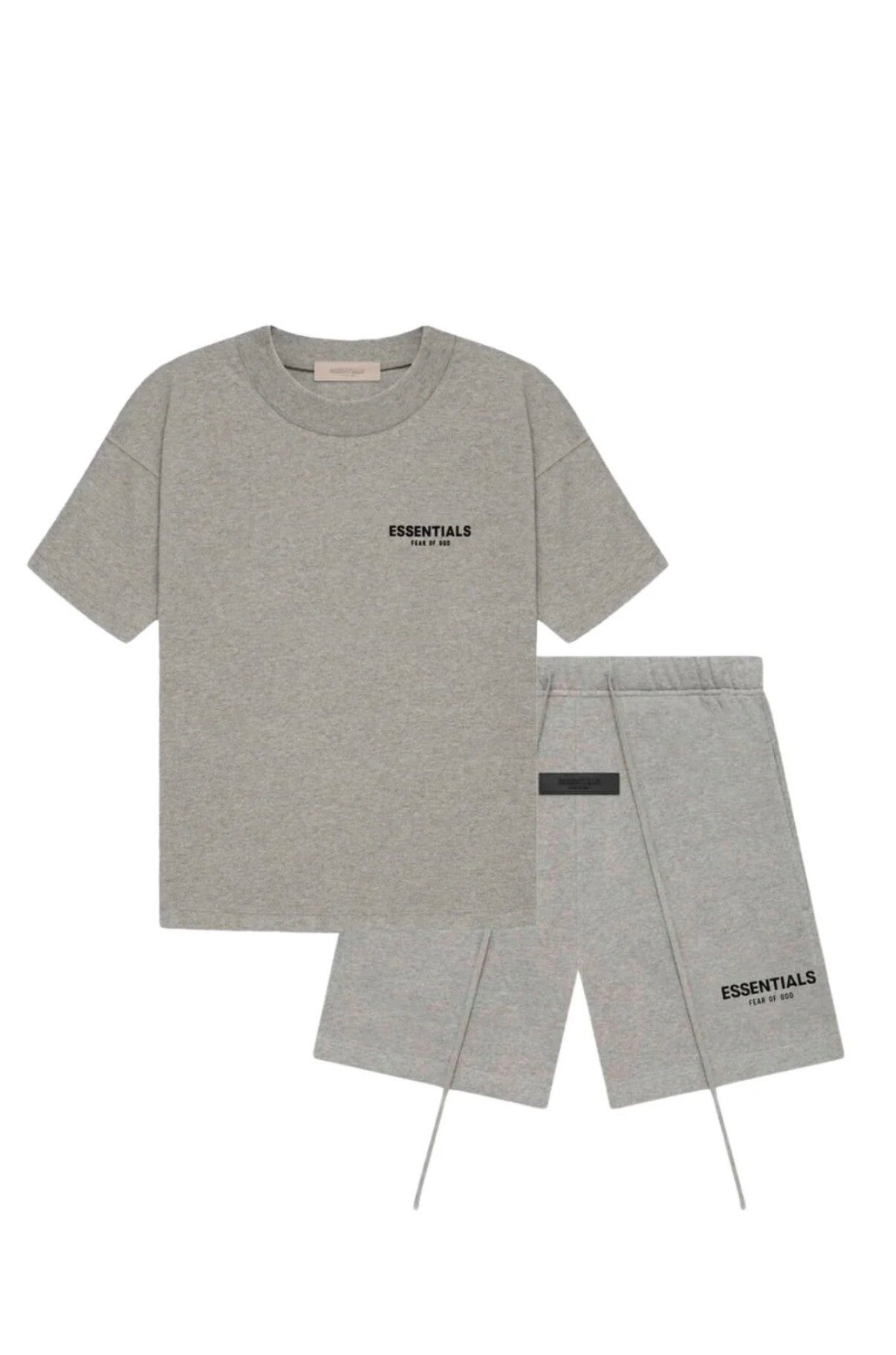 Fear Of God Essentials Short Set Dark Oatmeal