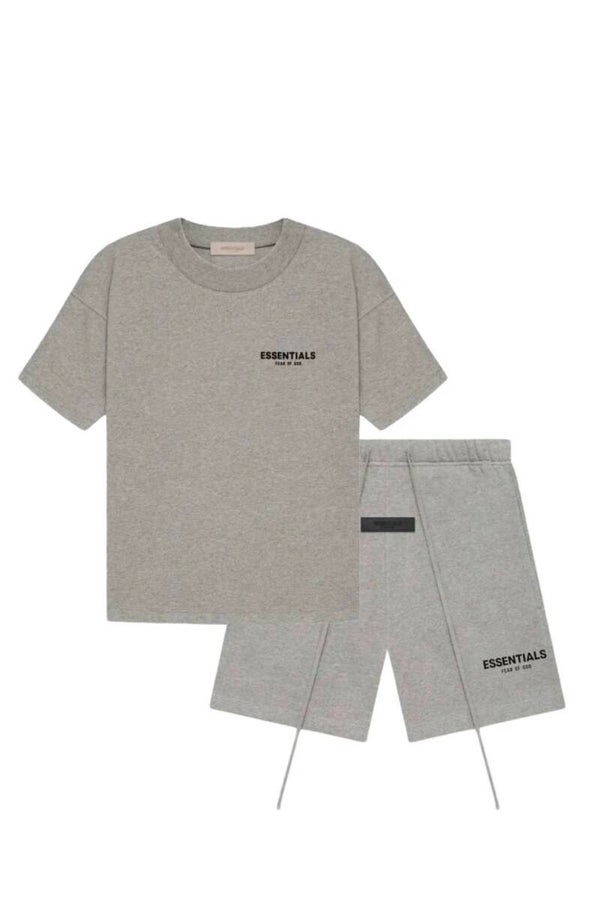 Fear Of God Essentials Short Set Dark Oatmeal