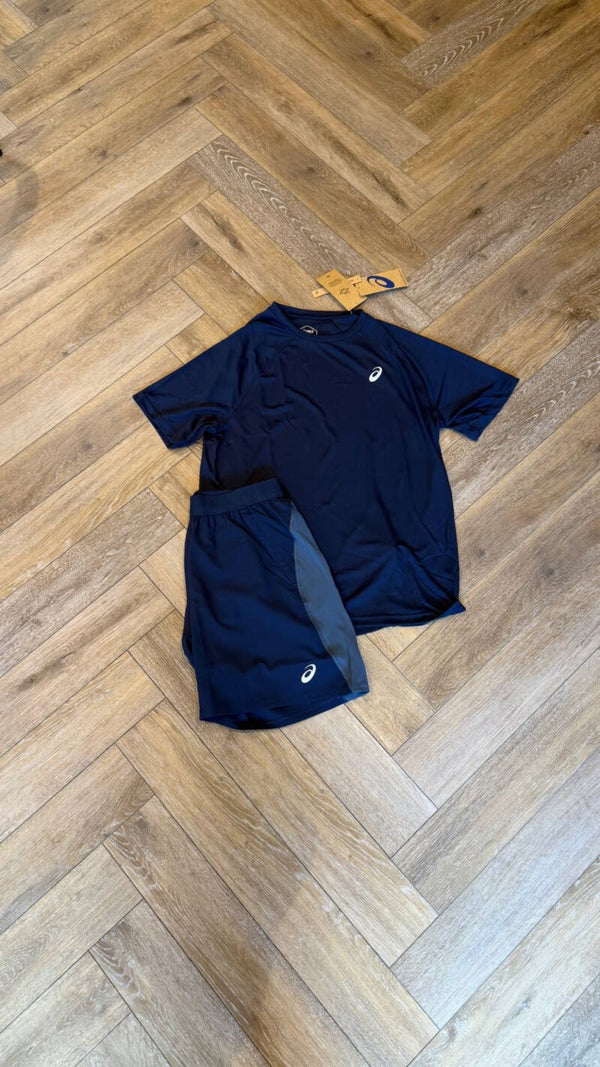 Asics Short Set Midnight Blue