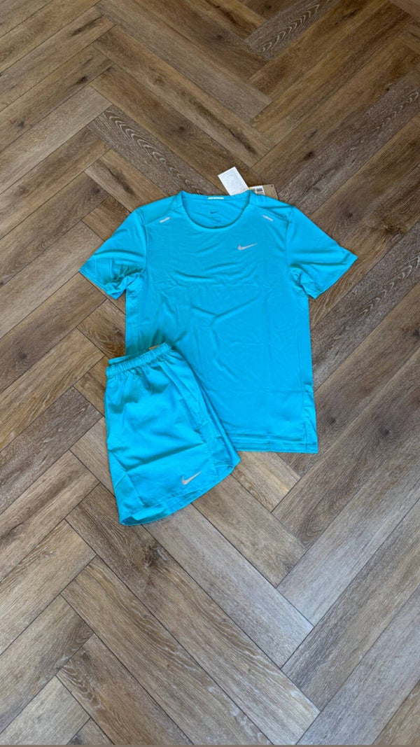 Nike Short Set Turquoise(2)