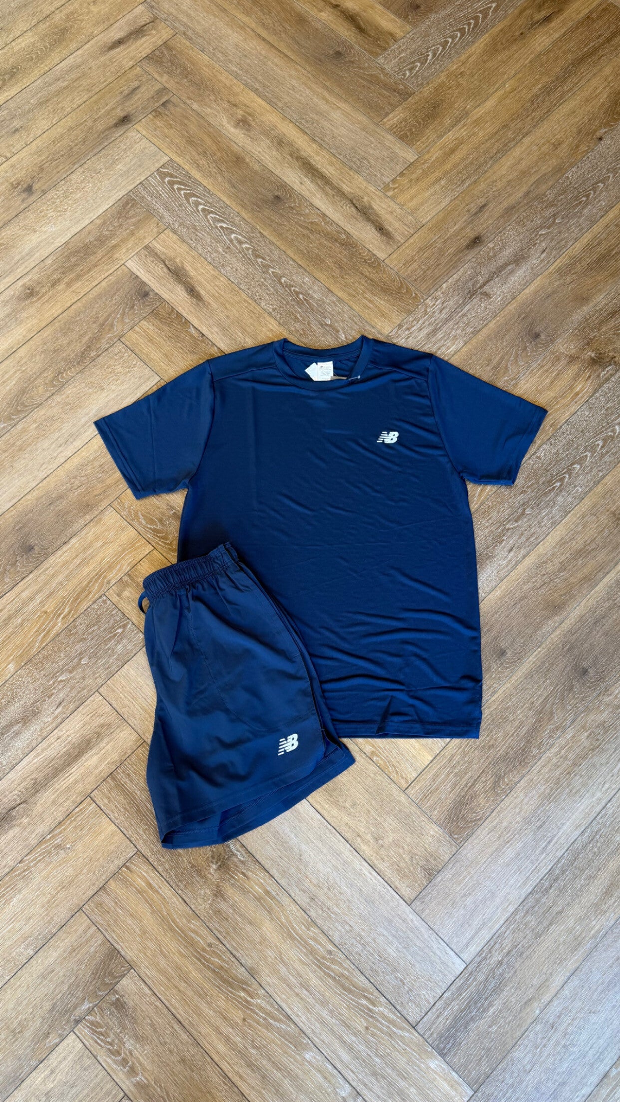 New Balance Short Set Dark Blue