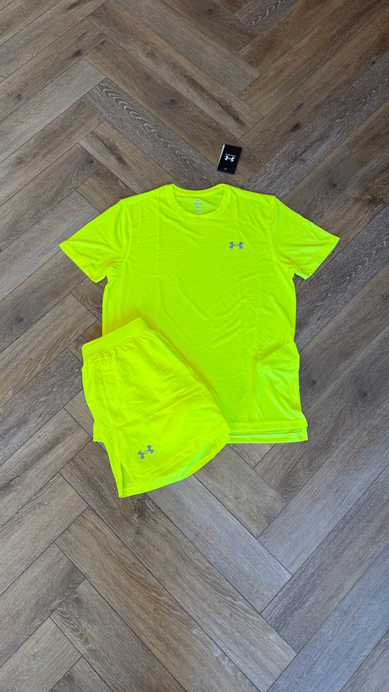 Under Armour Short Set Yellow