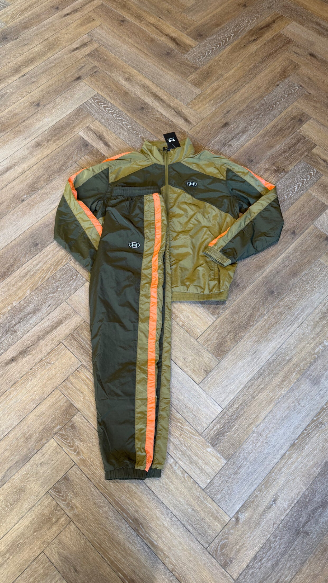 Under Armour Tracksuit Green