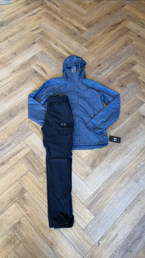 Under Armour Tracksuit Dark Blue Black