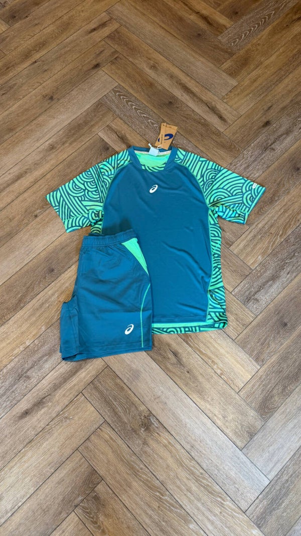 Asics Short Set Green
