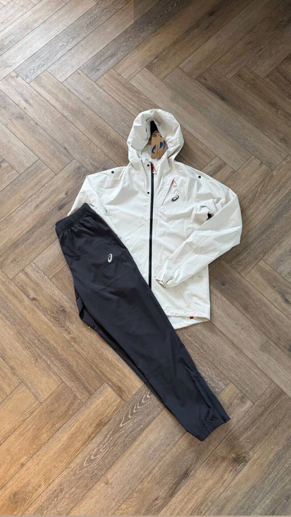 Asics Tracksuit Waterproof Birch Graphite Grey