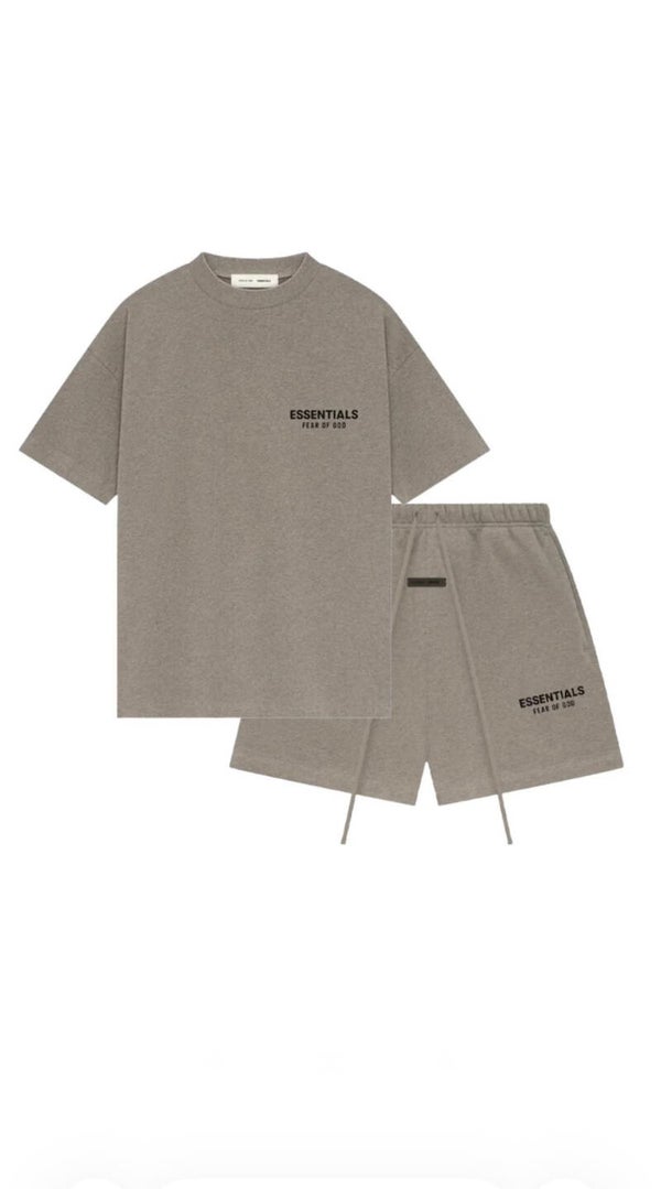 Fear Of God Essentials Short Set Homestead Heather