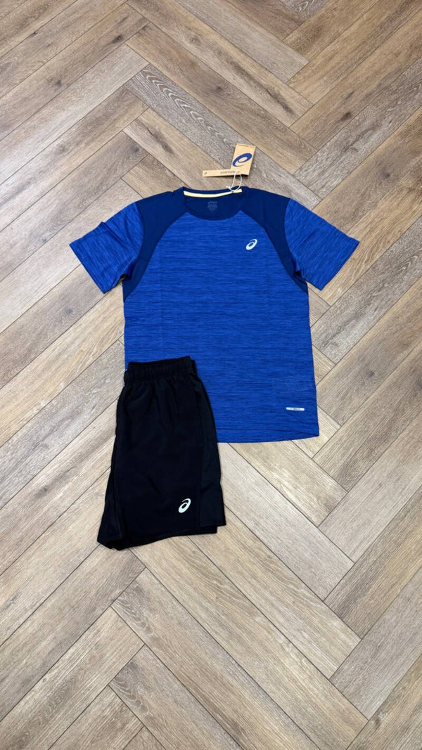 Asics Short Set Dark Cobalt Black