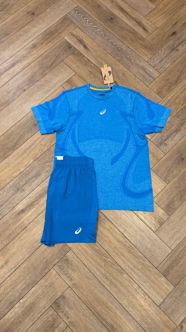 Asics Short Set Blue