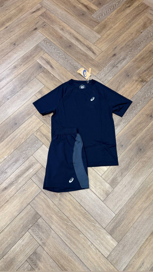Asics Short Set Midnight Grey