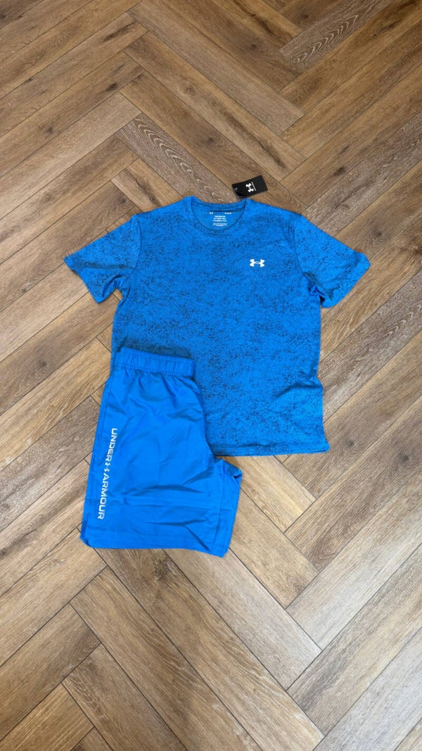 Under Armour Short Set Blue