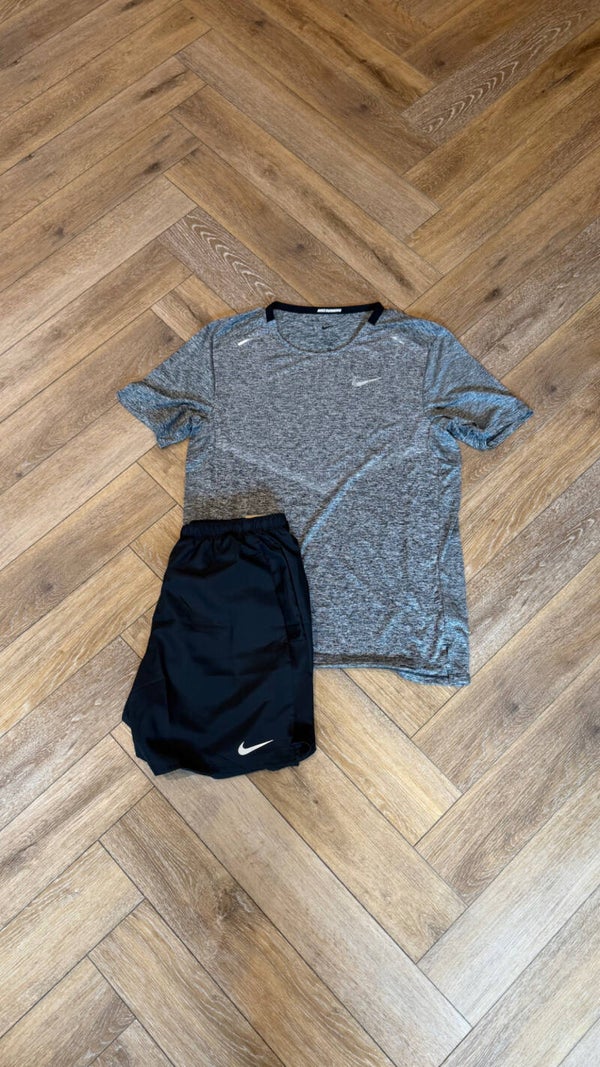 Nike Short Set Grey Black