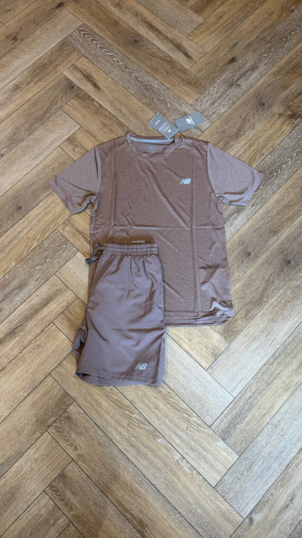 New Balance Short Set Earth Shadow
