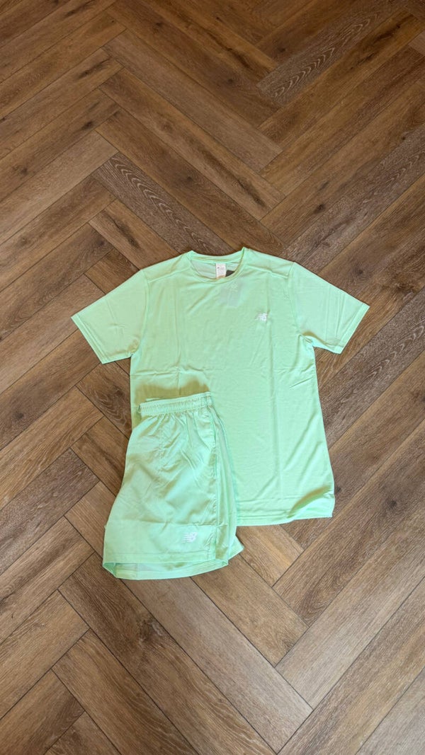 New Balance Short Set Mint
