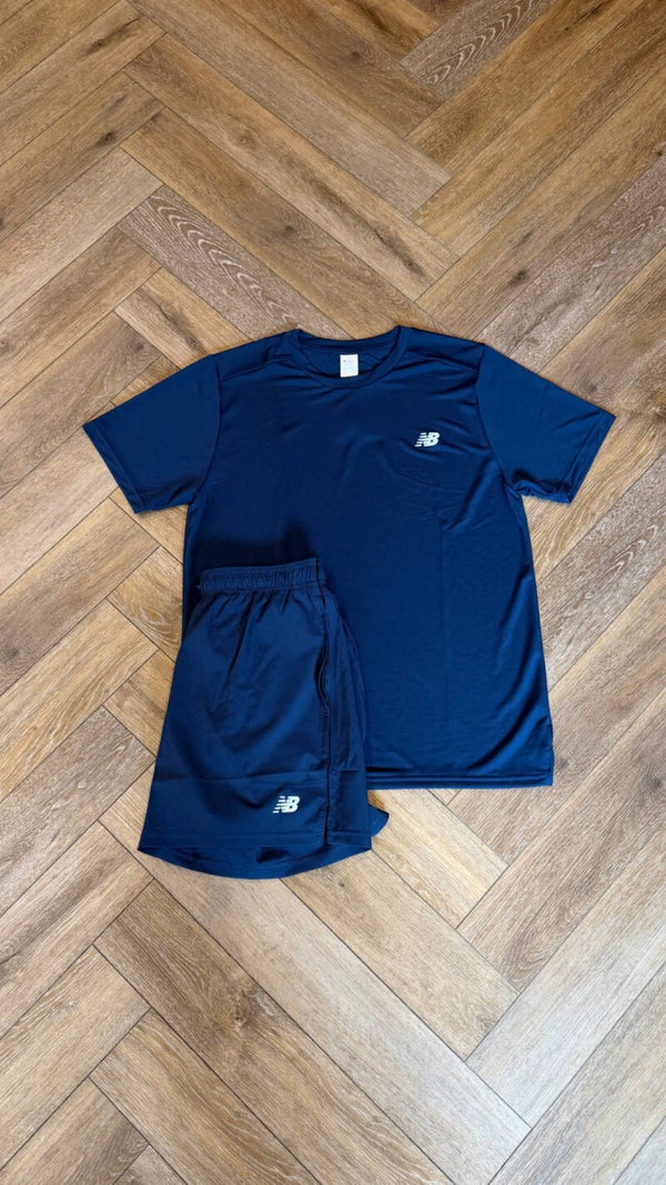 New Balance Short Set Dark Blue