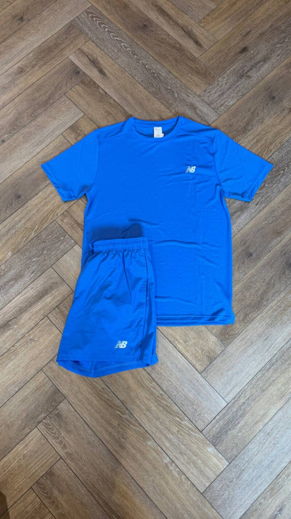 New Balance Short Set Light Blue