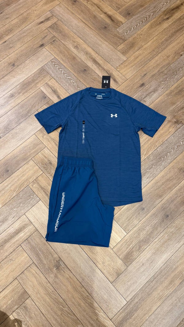 Under Armour Short Set Dark Blue
