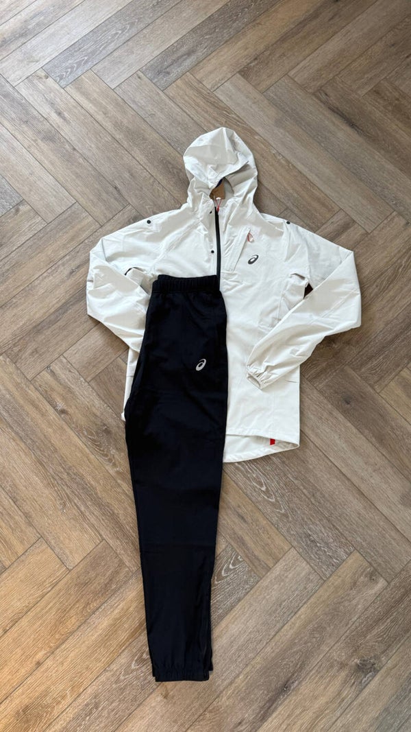 Asics Tracksuit Waterproof Birch Black