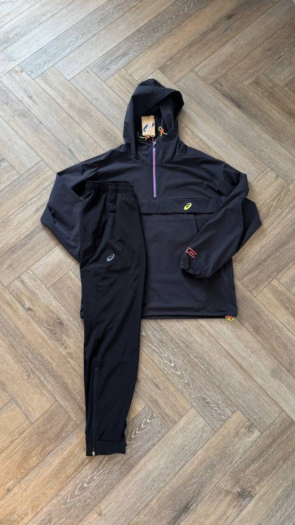 Asics Accelerate Tracksuit Track Club Black