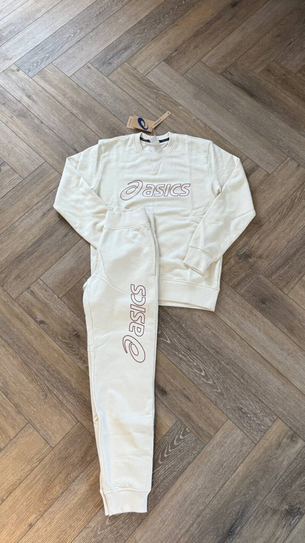 Asics Logo Sweatpant Forest Night