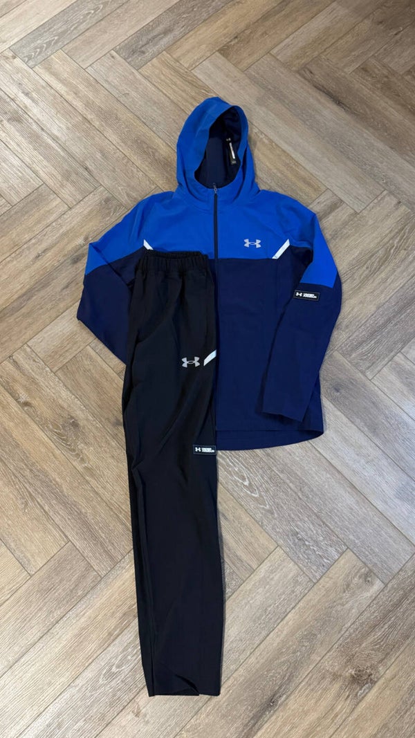 Under Armour Tracksuit Blue Black