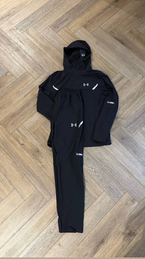 Under Armour Tracksuit Black Reflective