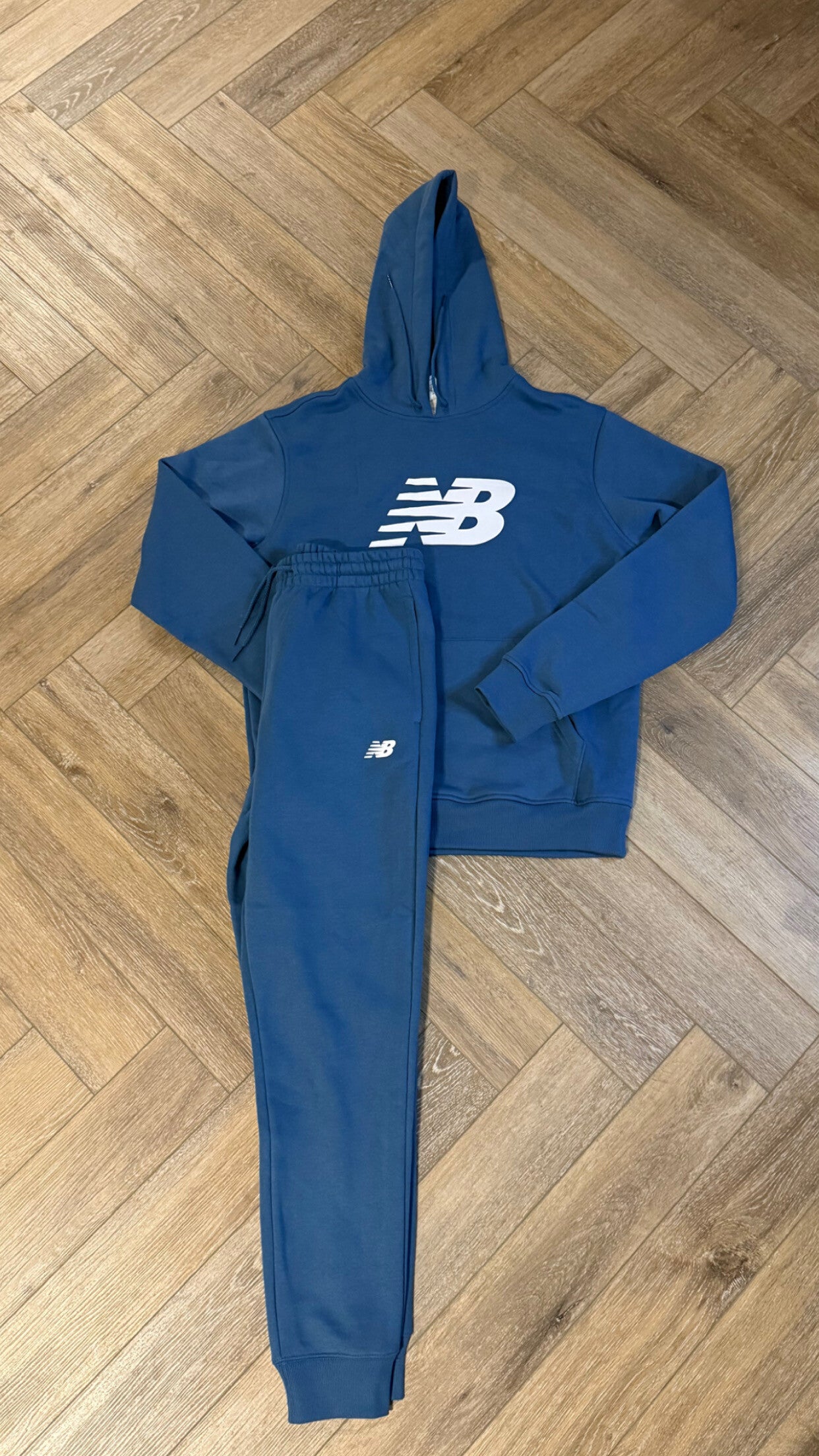 New Balance Hoodie Tracksuit Blue