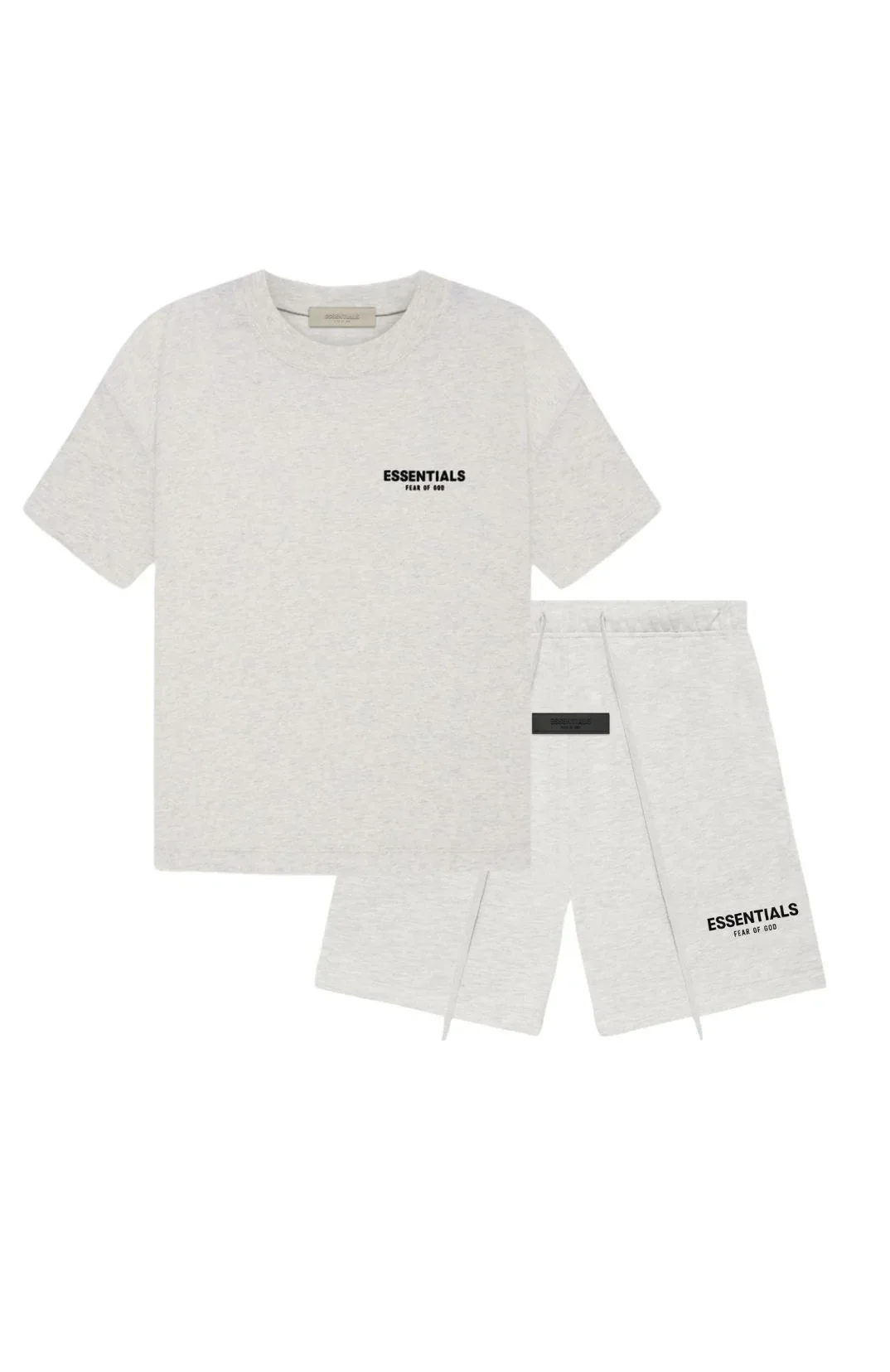 Fear Of God Essentials Short Set Light Oatmeal