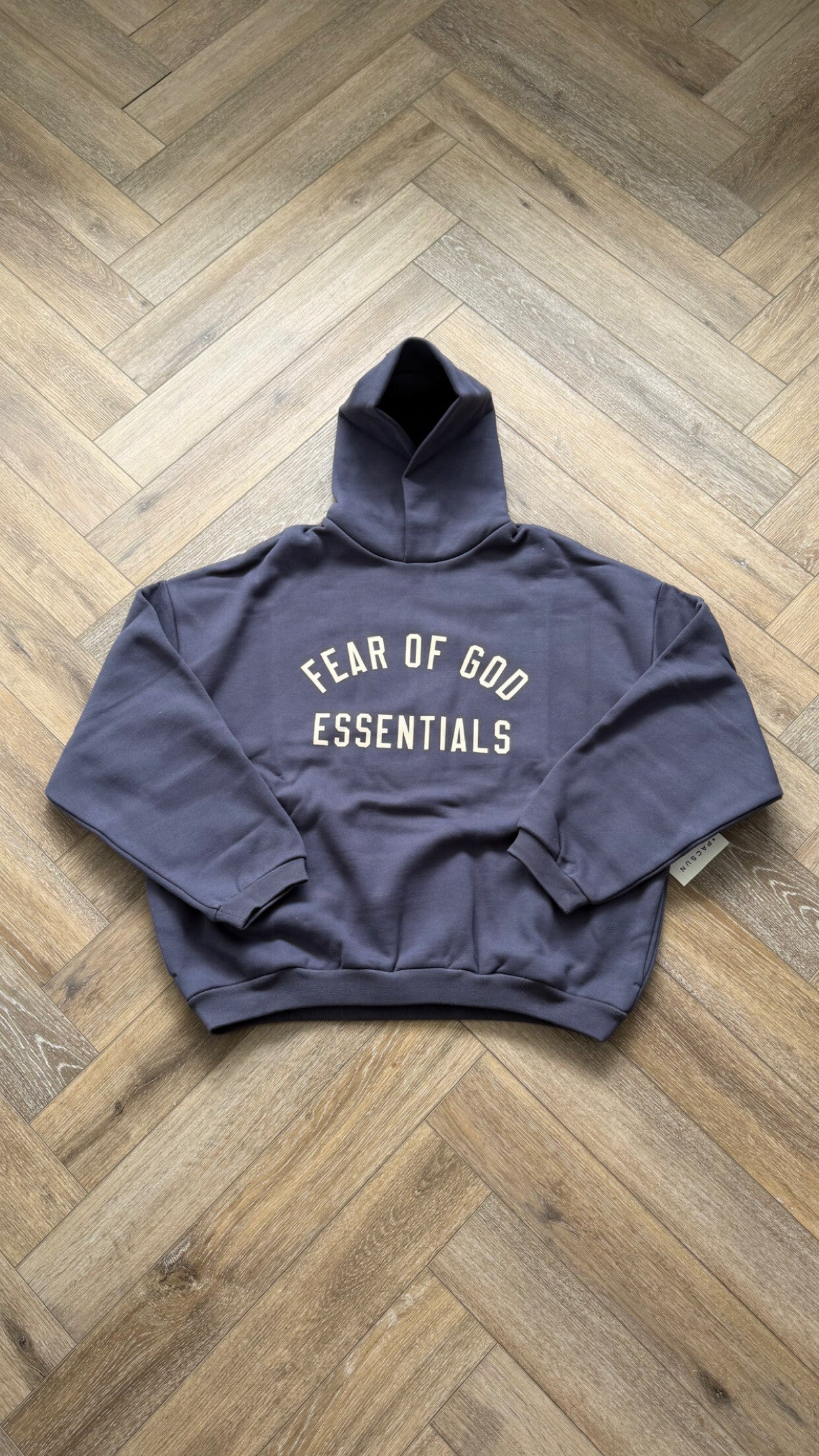 Essentials Fear Of God Hoodie Marine Blue