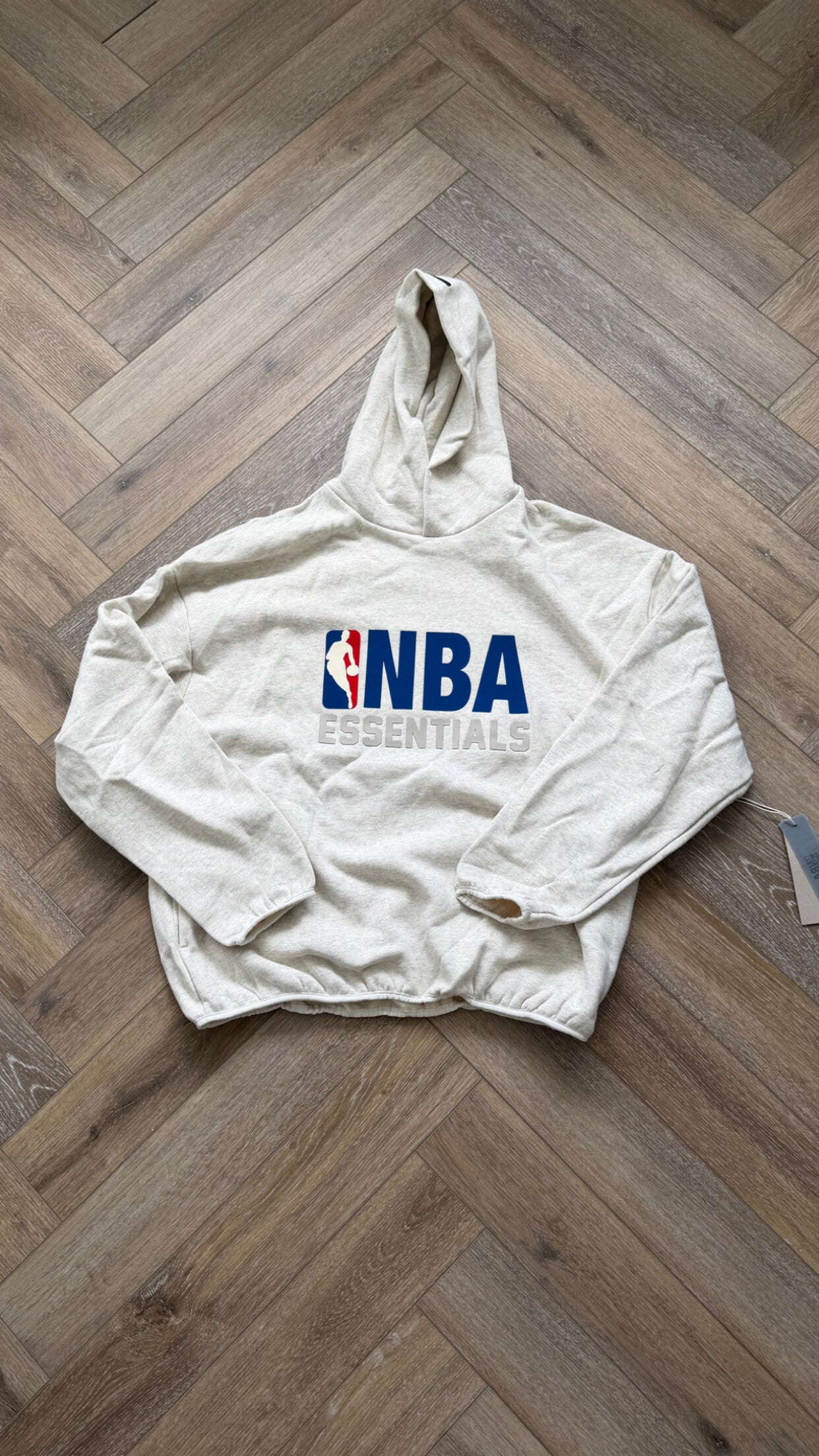Essentials Fear Of God Nba Hoodie Light Heather