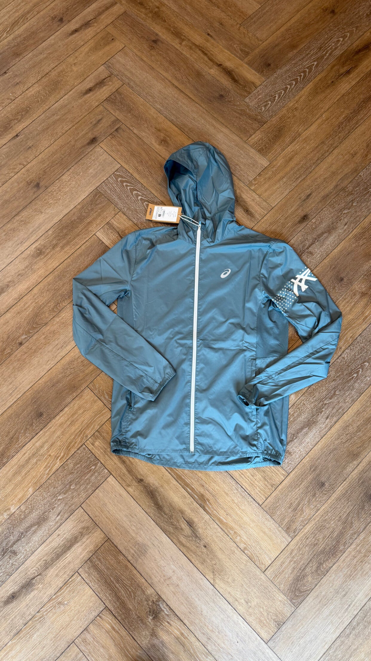 Asics Icon Jacket Foggy Teal