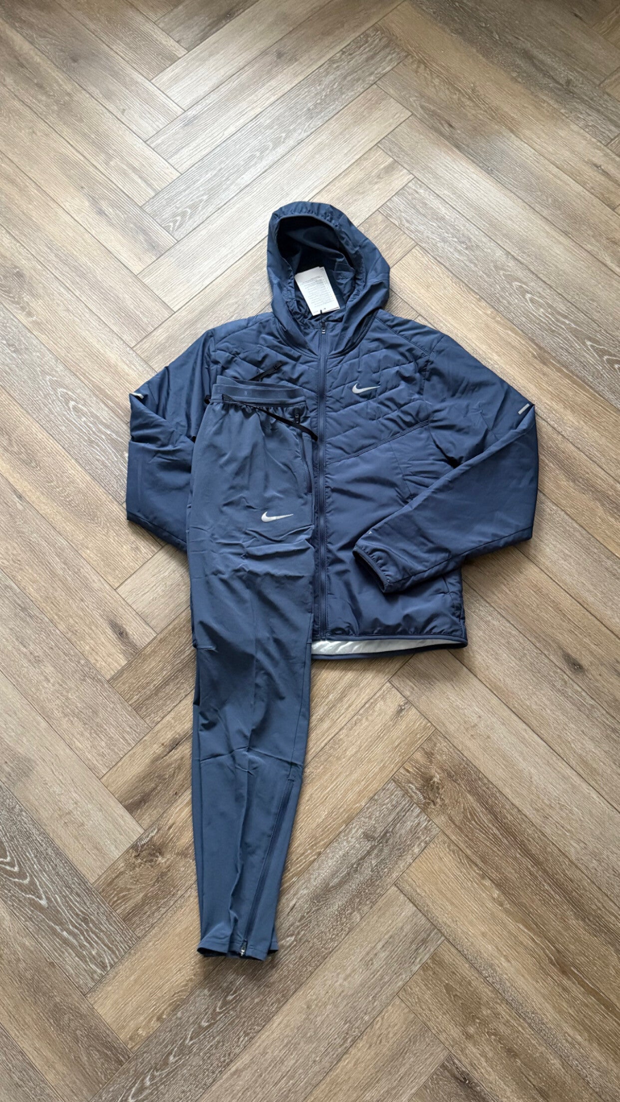 Nike Therma Tracksuit Blue