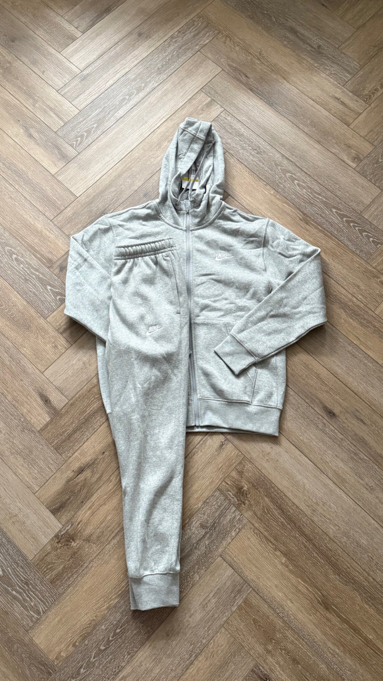 Nike Fleece Tracksuit Grey