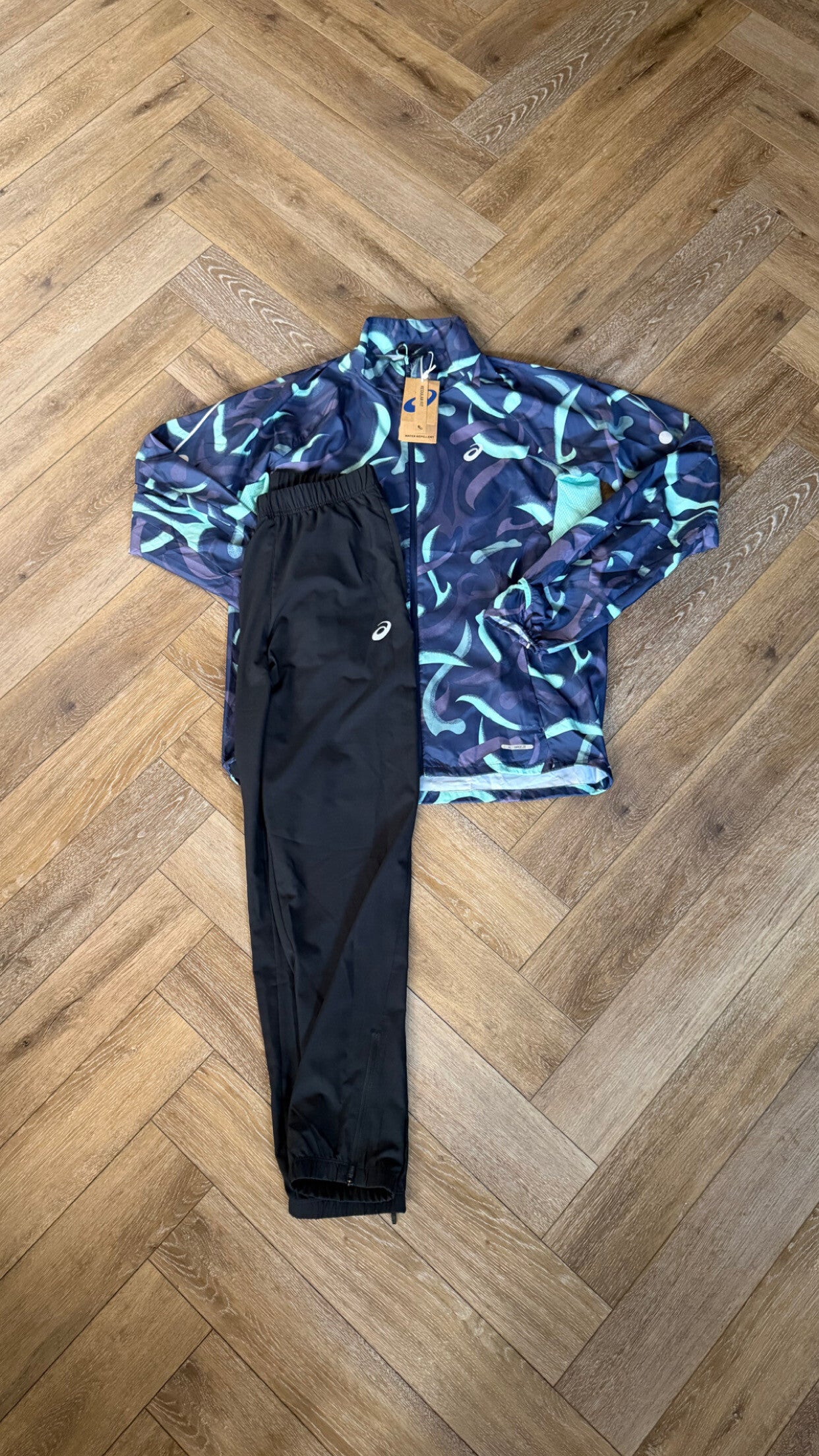 Asics Accelerate Tracksuit Mix Color Black