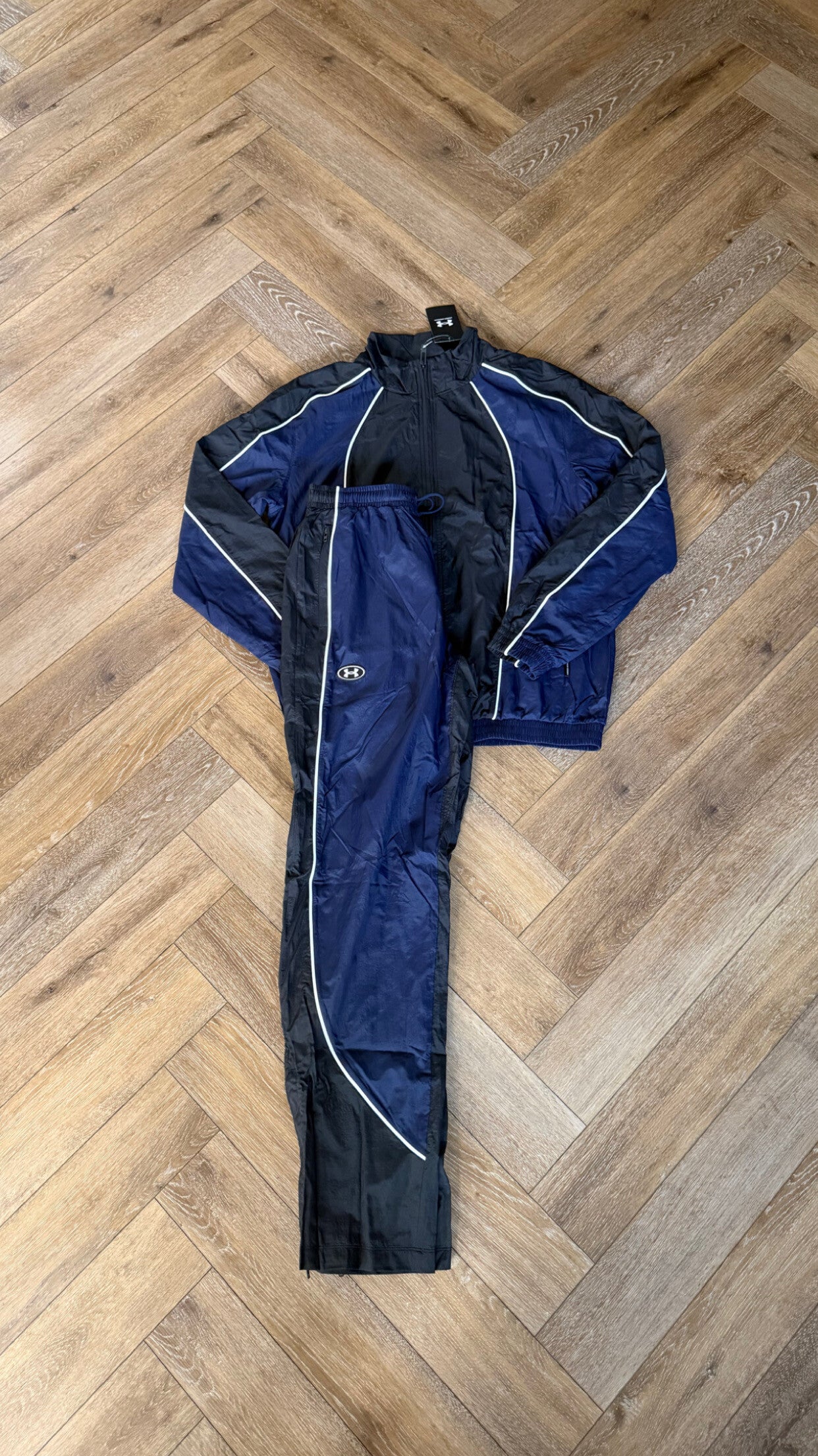 Under Armour Tracksuit Purple Black