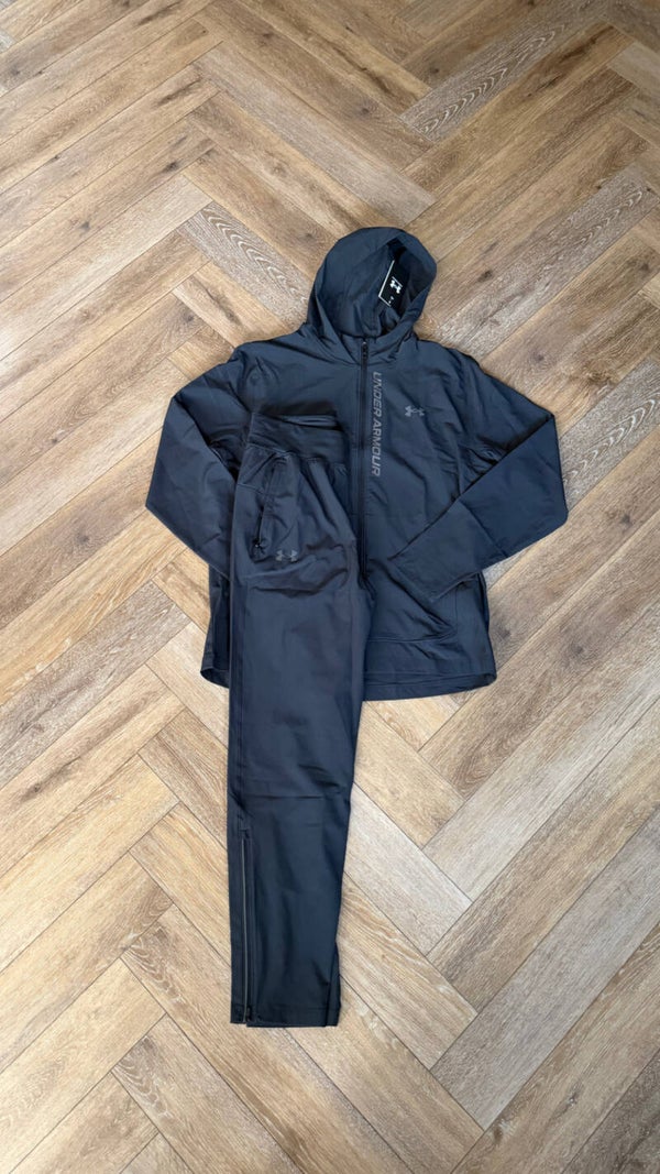 Under Armour Tracksuit Out Run The Storm Black