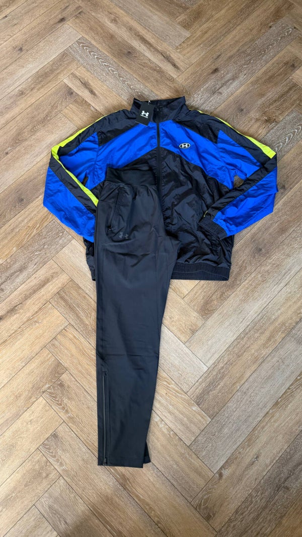 Under Armour Tracksuit Blue Yellow Black