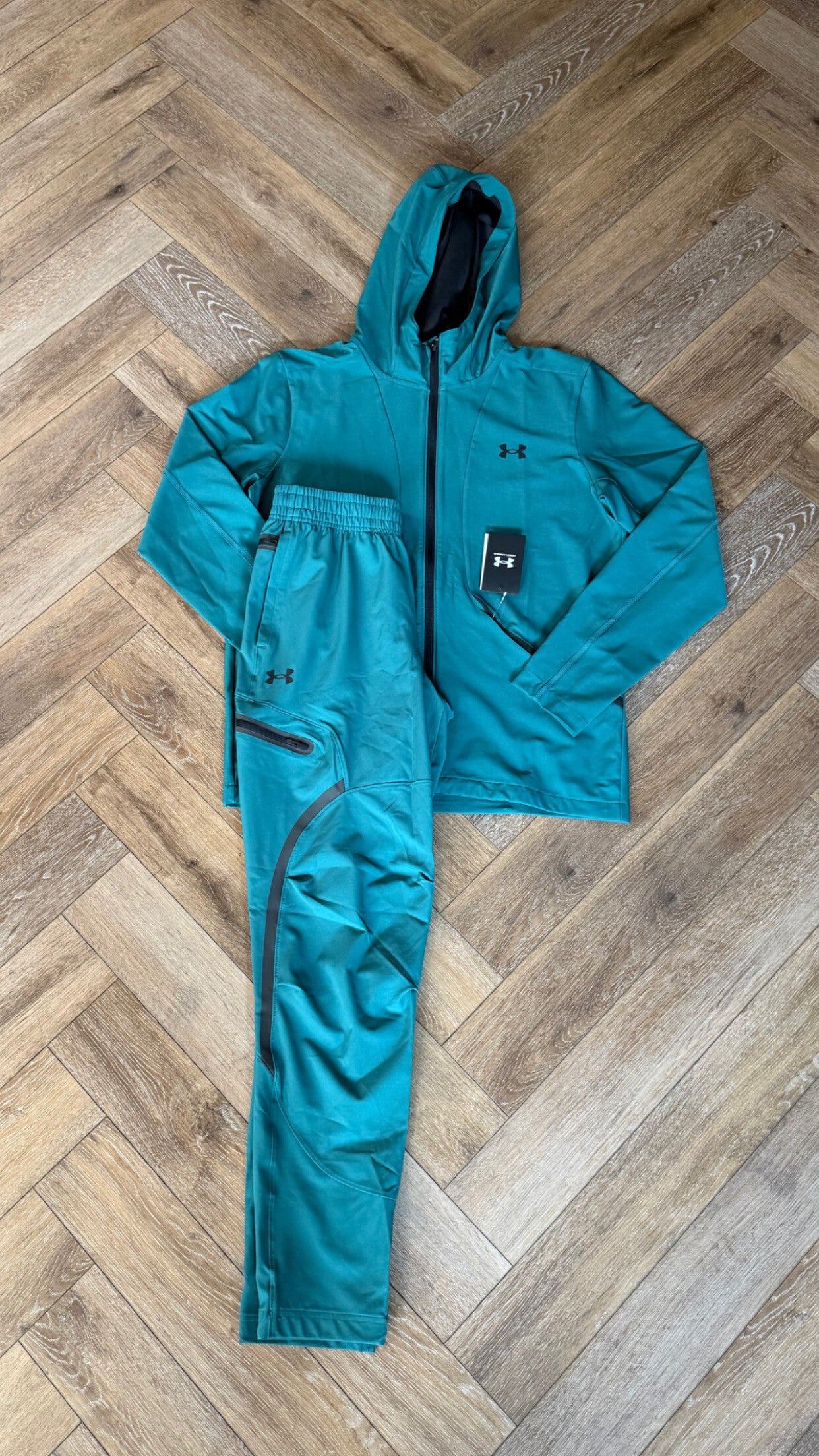 Under Armour Tracksuit Turquoise